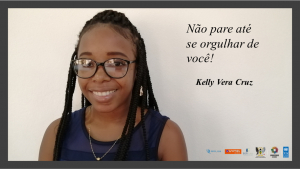 Kelly Vera Cruz finalista do do concurso Inovação Startups