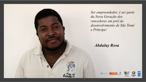 Abdulay Rosa finalista do concurso Inovação Startups
