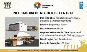 Obras da Incubadora de Negócios Central seguem a bom rítimo